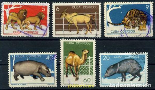 Sellos: 207586 USED CUBA 1964 PARQUE ZOOLOGICO DE LA HABANA