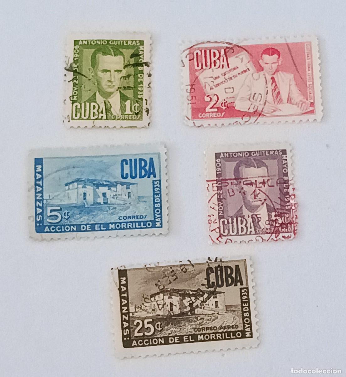 Sellos: Sellos Cuba 1951, 45 Aniversario del nacimiento de Antonio Guiteras.