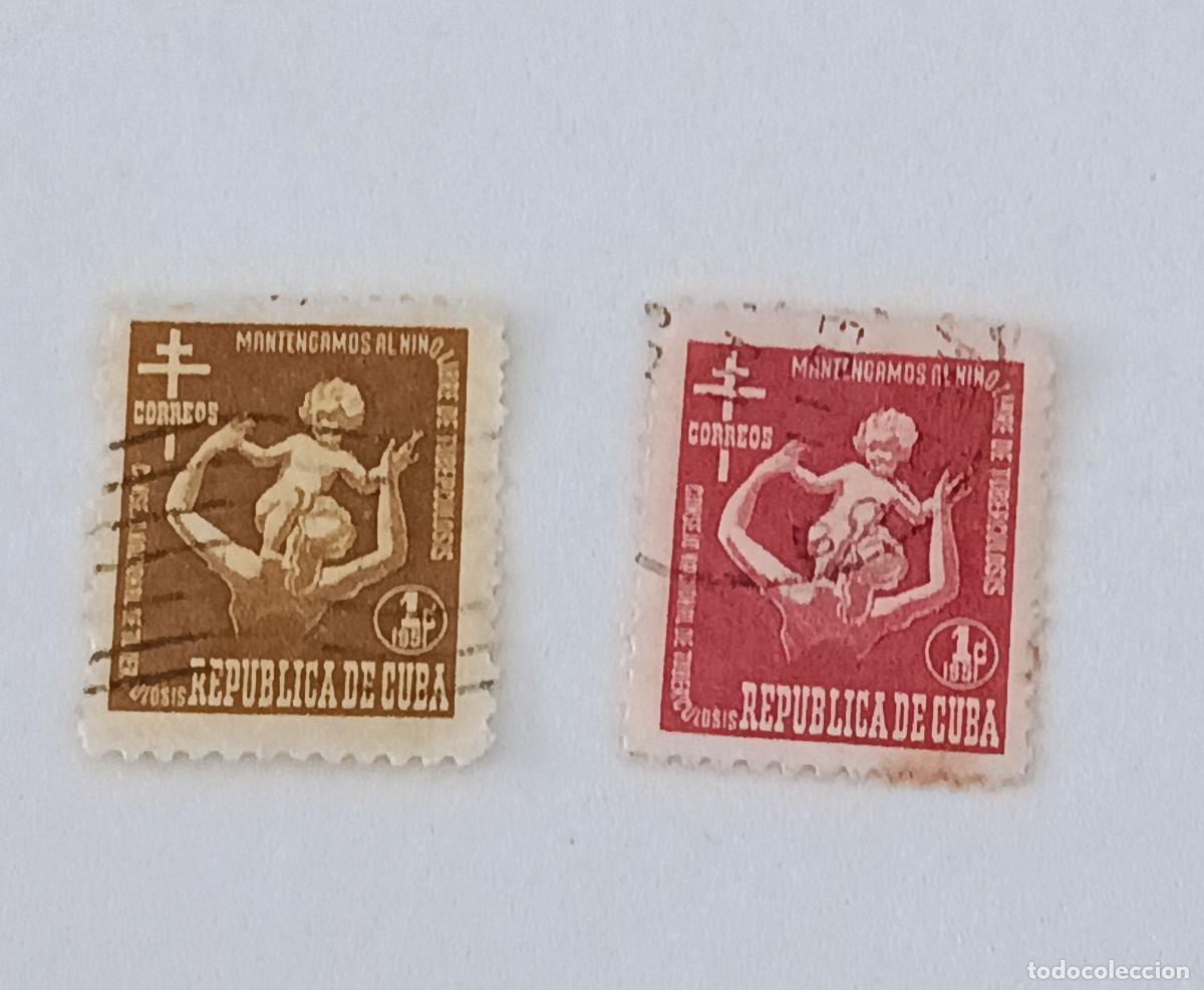 Francobolli: Sellos Cuba 1951, Congreso Nacional de Tuberculosis.