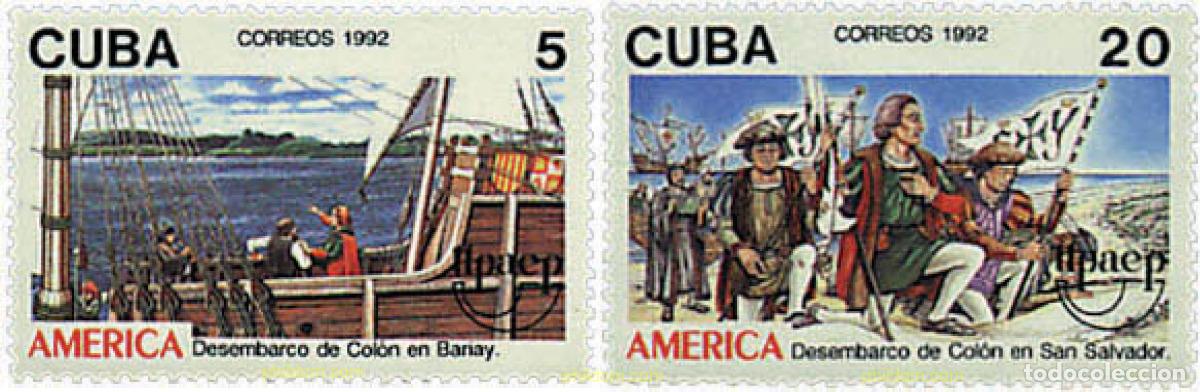 Sellos: 30848 MNH CUBA 1992 AMERICA-UPAEP 1992 - V CENTENARIO DEL DESCUBRIMIENTO
