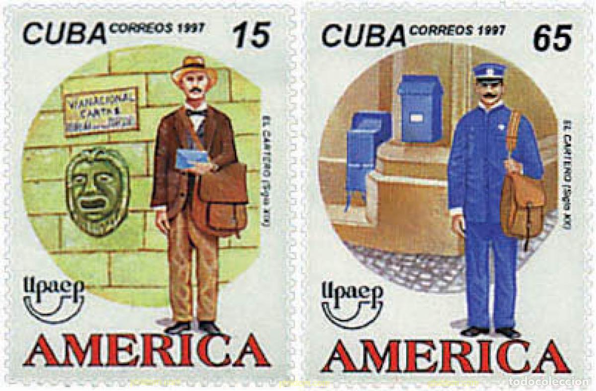 Sellos: 75832 MNH CUBA 1997 AMERICA-UPAEP 1997 - EL CARTERO