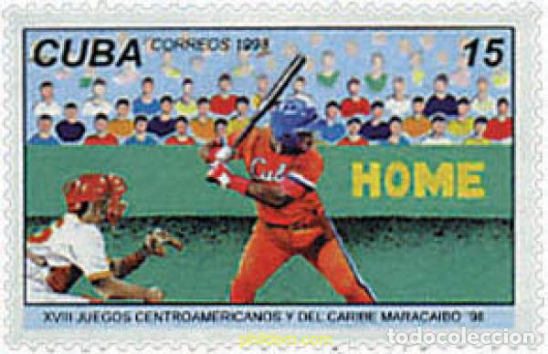 Sellos: 37334 MNH CUBA 1998 MARACAIBO 98. 18 JUEGOS CARIBE&Ntilde;OS Y CENTROAMERICANOS.