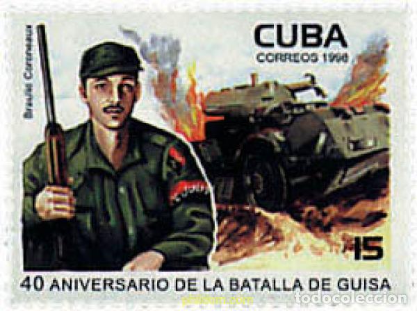 Sellos: 46861 MNH CUBA 1998 40 ANIVERSARIO DE LA BATALLA DE GUISA