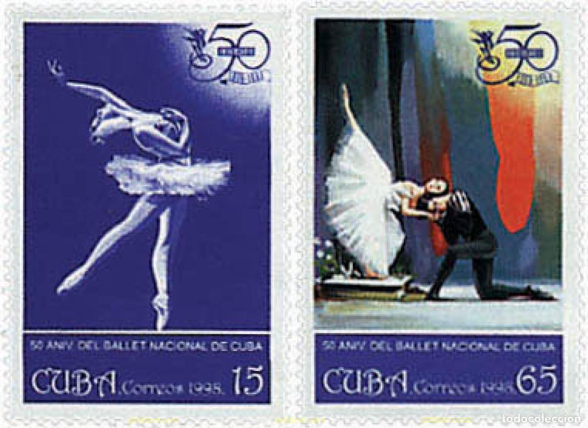 Sellos: 204759 MNH CUBA 1998 50 ANIVERSARIO DEL BALLET NACIONAL DE CUBA