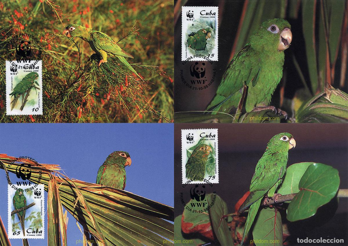Sellos: 7455 MNH CUBA 1998 PROTECCION DE LA FAUNA