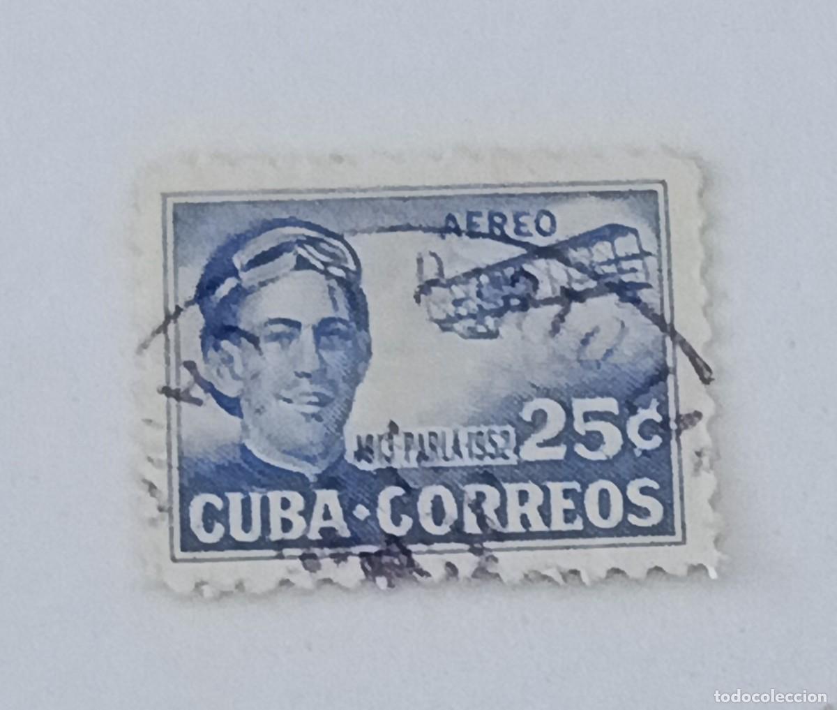 Sellos: Sello Cuba 1952. 39 Aniversario del vuelo Key West. edifil 499