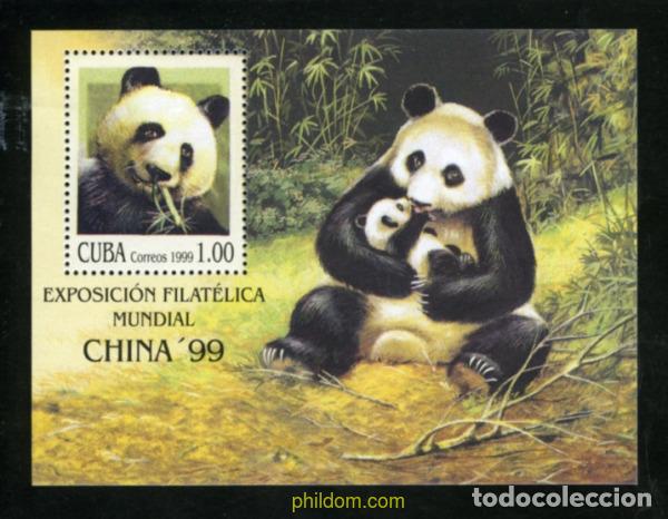 Sellos: 208283 MNH CUBA 1999 CHINA 99. EXPOSICION FILATELICA INTERNACIONAL