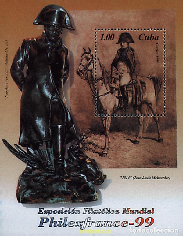 Sellos: 208281 MNH CUBA 1999 PHILEXFRANCE 99. EXPOSICION FILATELICA INTERNACIONAL