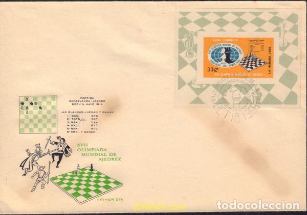 Selos: 539564 MNH CUBA 1966 17 OLIMPIADA MUNDIAL DE AJEDREZ EN LA HABANA