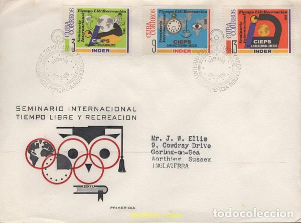 Briefmarken: 644142 MNH CUBA 1966 SEMANA INTERNACIONAL DEL TIEMPO LIBRE