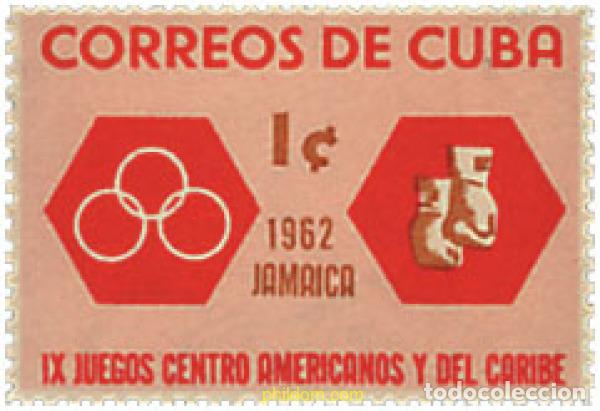 Briefmarken: 632861 MNH CUBA 1962 9 JUEGOS DEPORTIVOS CENTROAMERICANOS
