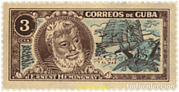 Sellos: 677085 MNH CUBA 1963 ERNEST HEMINGWAY