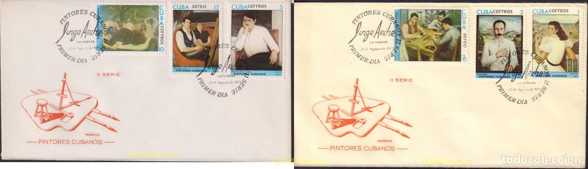 Sellos: 380618 MNH CUBA 1977 PINTOR JORGE ARCHE