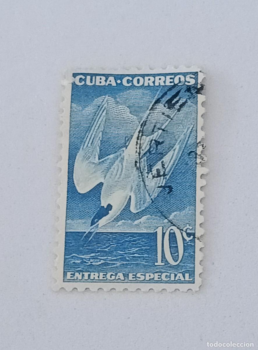 Sellos: Sello Cuba 1953, Entrega especial. Edifil 562