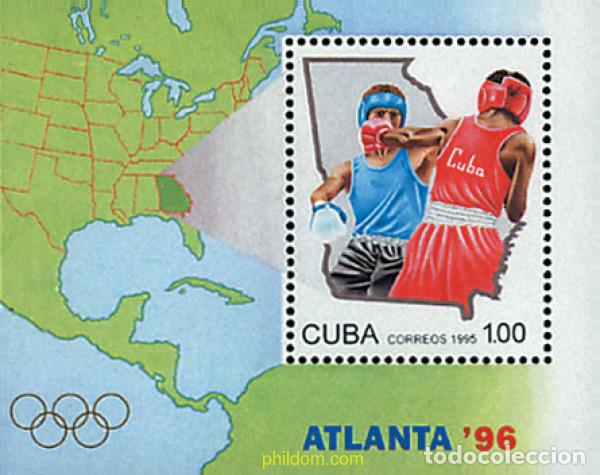Sellos: 54522 MNH CUBA 1995 26 JUEGOS OLIMPICOS VERANO ATLANTA 1996