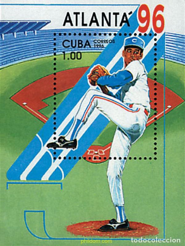 Sellos: 75831 MNH CUBA 1996 26 JUEGOS OLIMPICOS VERANO ATLANTA 1996