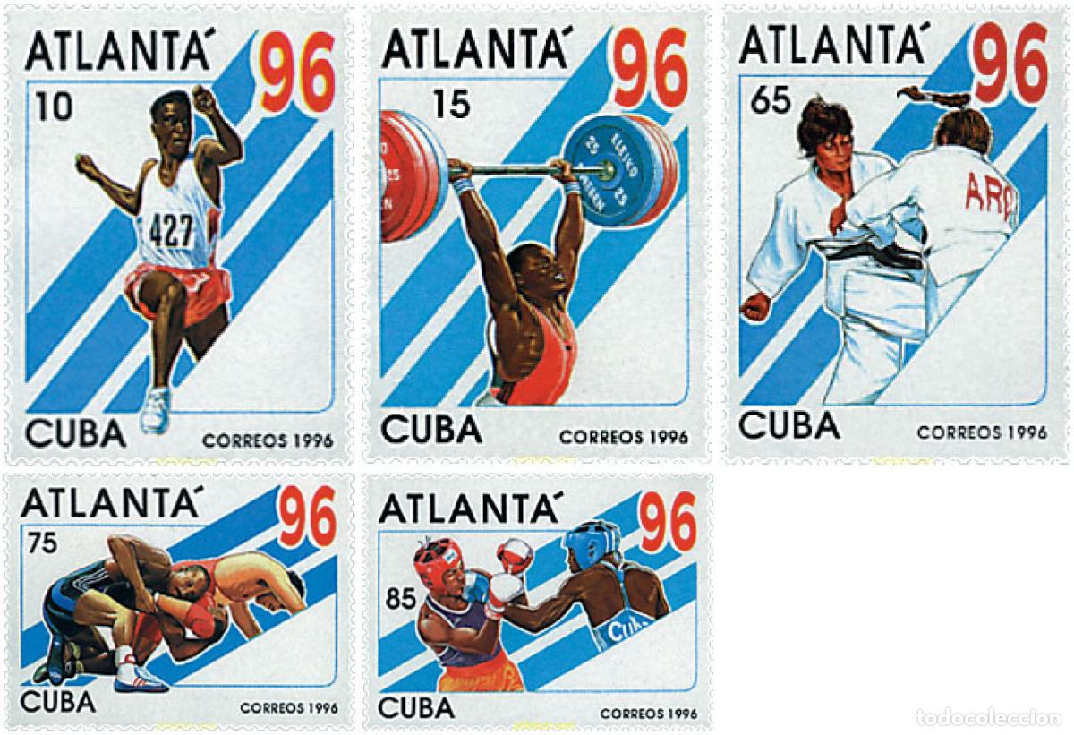 Sellos: 56956 MNH CUBA 1996 26 JUEGOS OLIMPICOS VERANO ATLANTA 1996