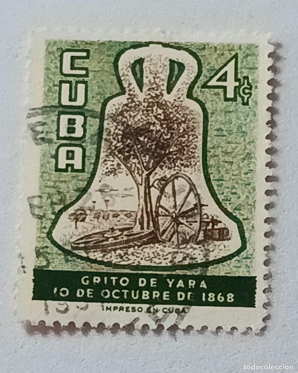 Sellos: Sellos Cuba 1956, Grito de Yara. Edifil 676.