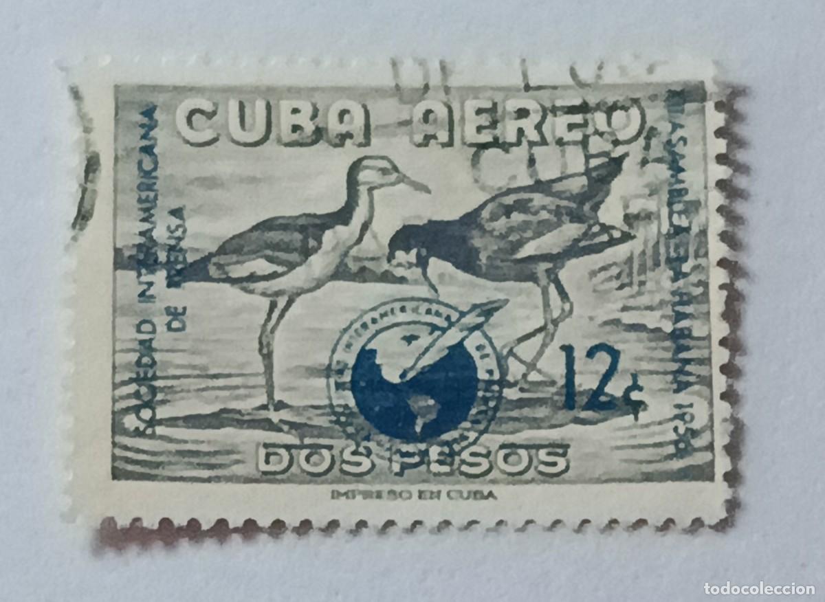 Sellos: Sellos Cuba 1956, XII Asamblea de la Sociedad Interamericana de Prensa. Edifil 677