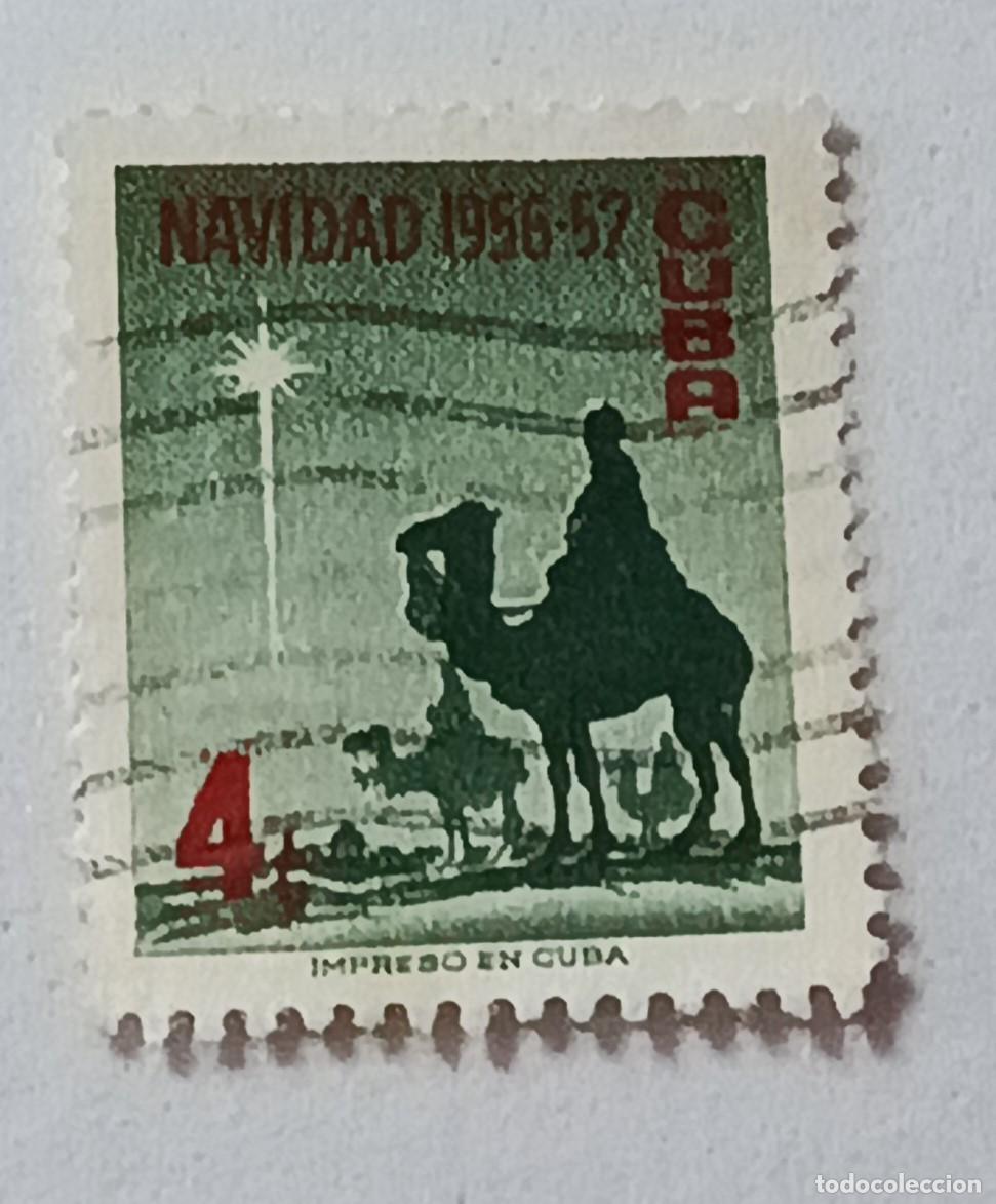 Sellos: Sellos Cuba 1956, Navidad, Edifil 679.