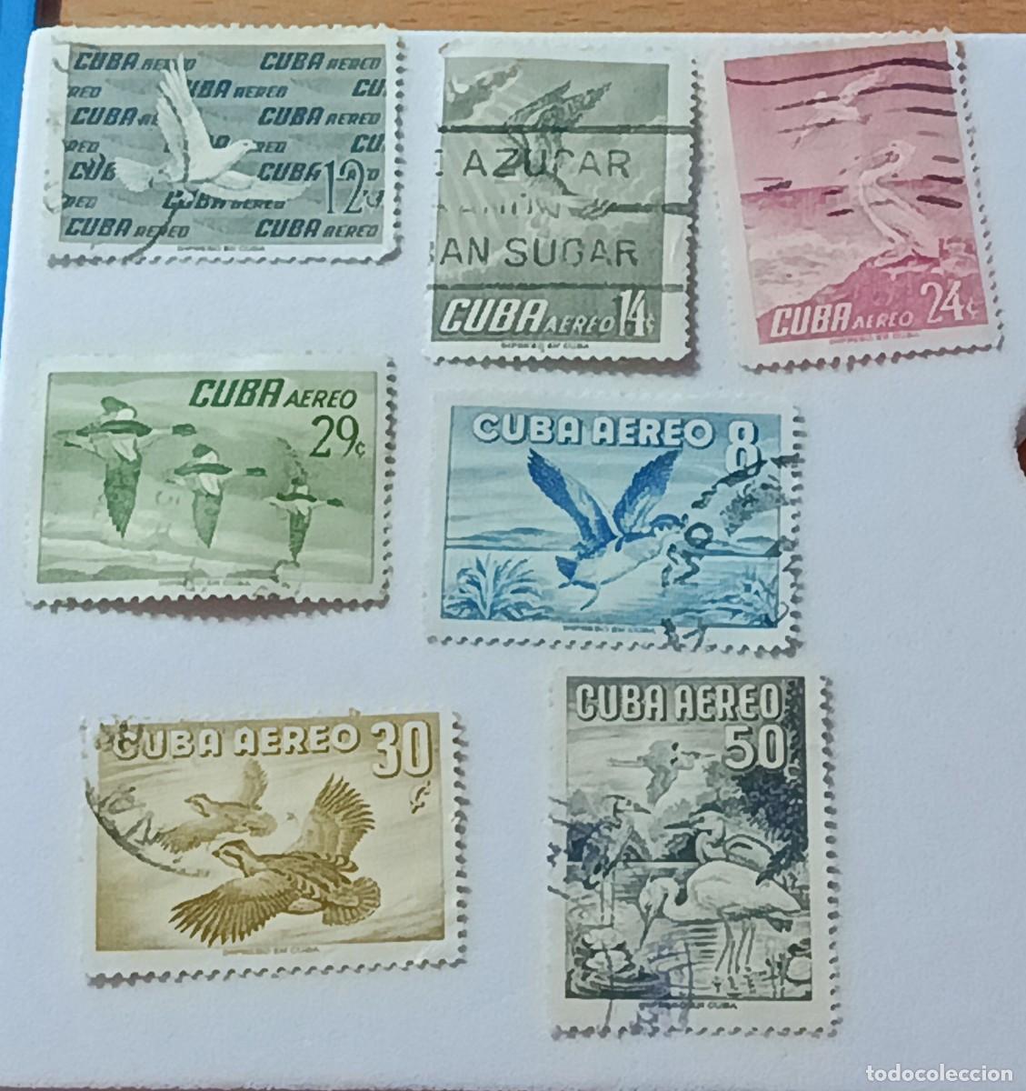 Sellos: Sellos Cuba 1956, Aves.