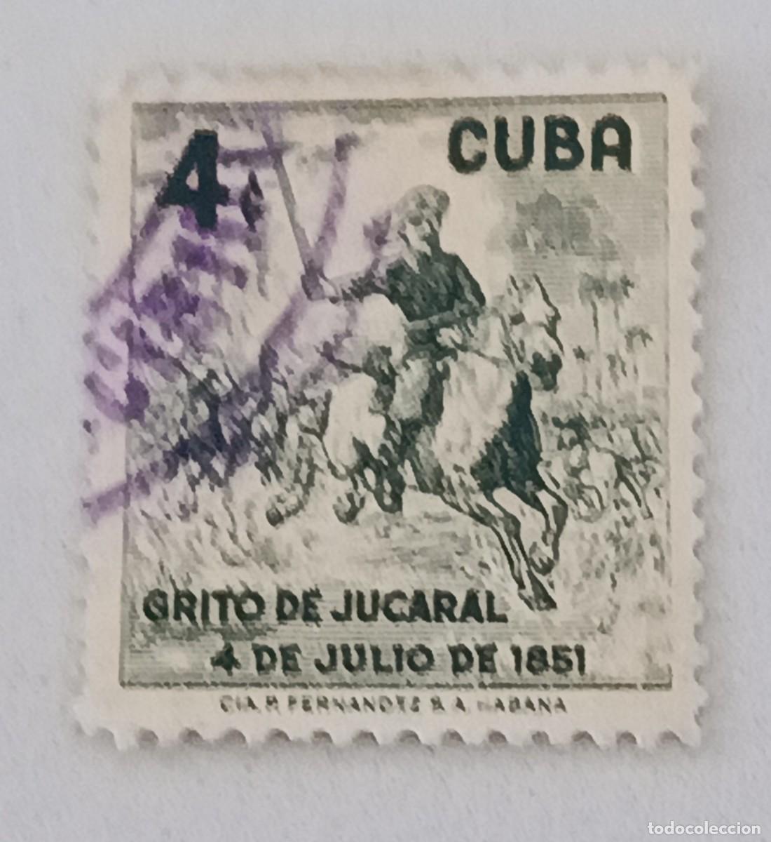 Sellos: Sellos Cuba 1957, Joaqu&iacute;n de Ag&uuml;ero. edifil 701