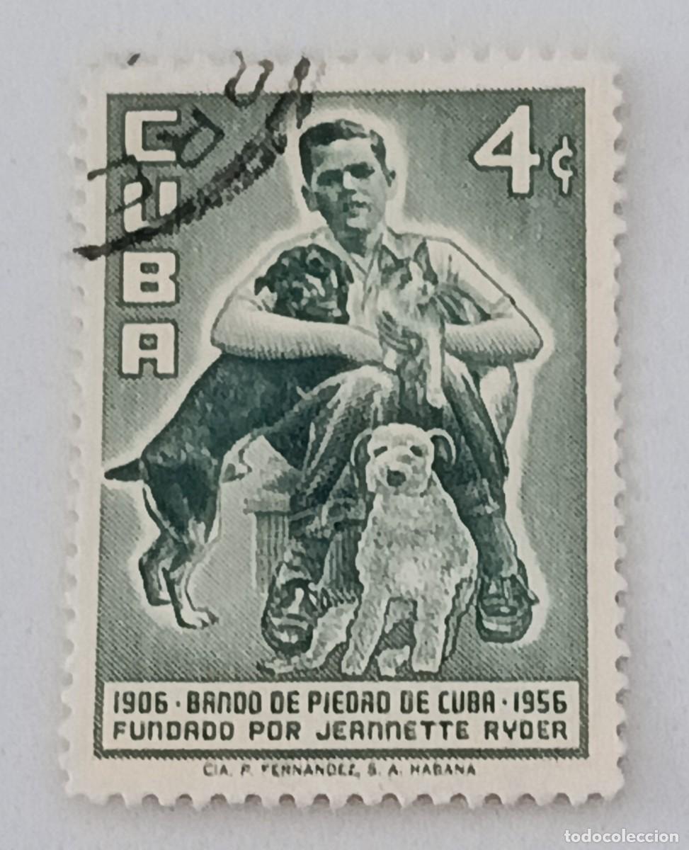Sellos: Sellos Cuba 1957, Banco de Piedad. edifil 703