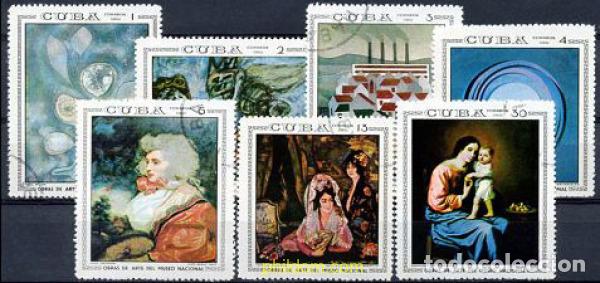 Sellos: 215782 USED CUBA 1969 PINTURAS DEL MUSEO NACIONAL