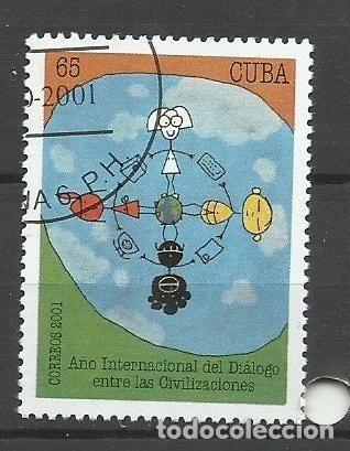 Sellos: SELLO DE CUBA - A&Ntilde;O 2001 - N&ordm; 22 - LINDO - BUEN PRECIO - FOTOS