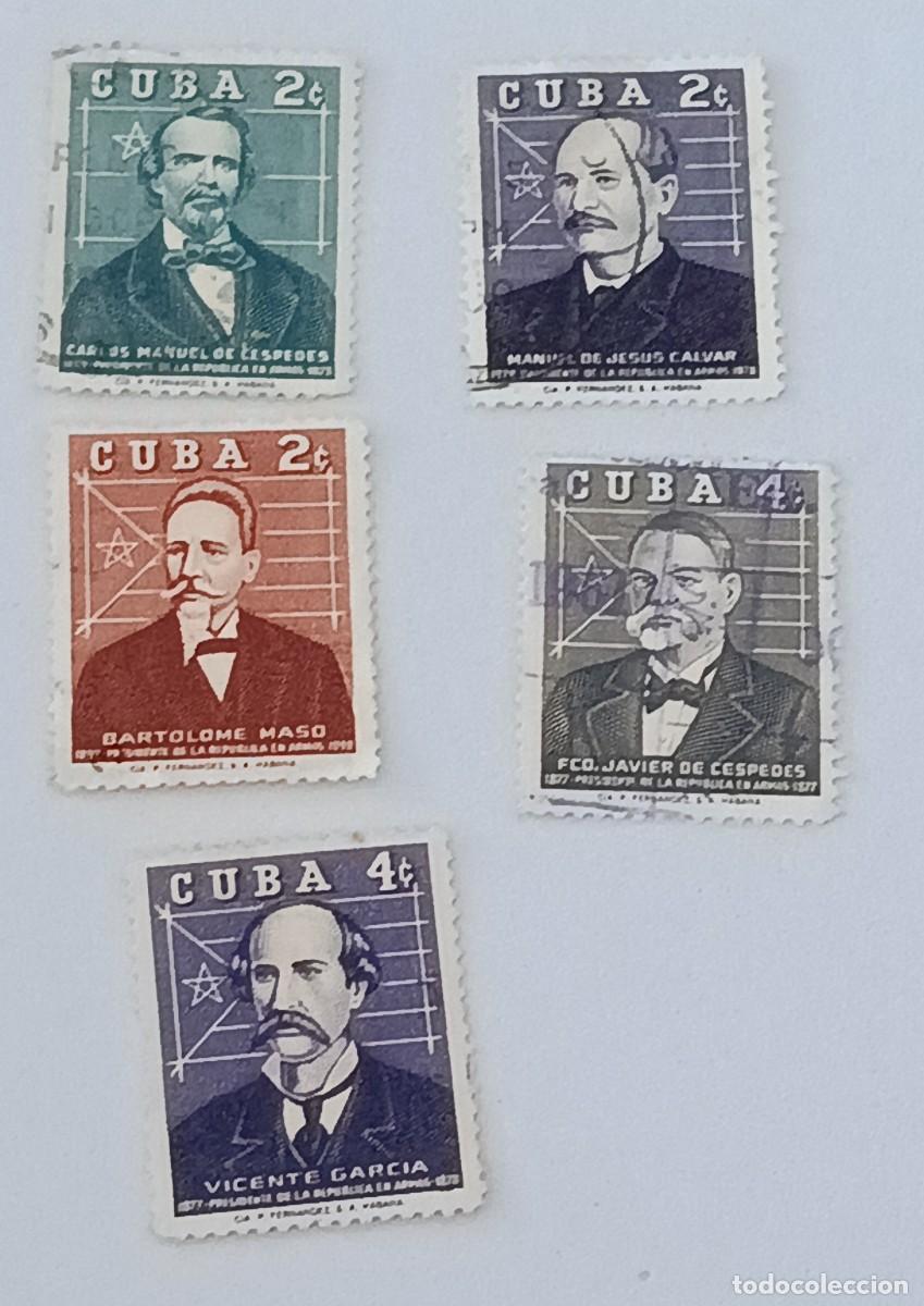 Sellos: Sellos Cuba 1959, Presidentes de Cuba en armas.
