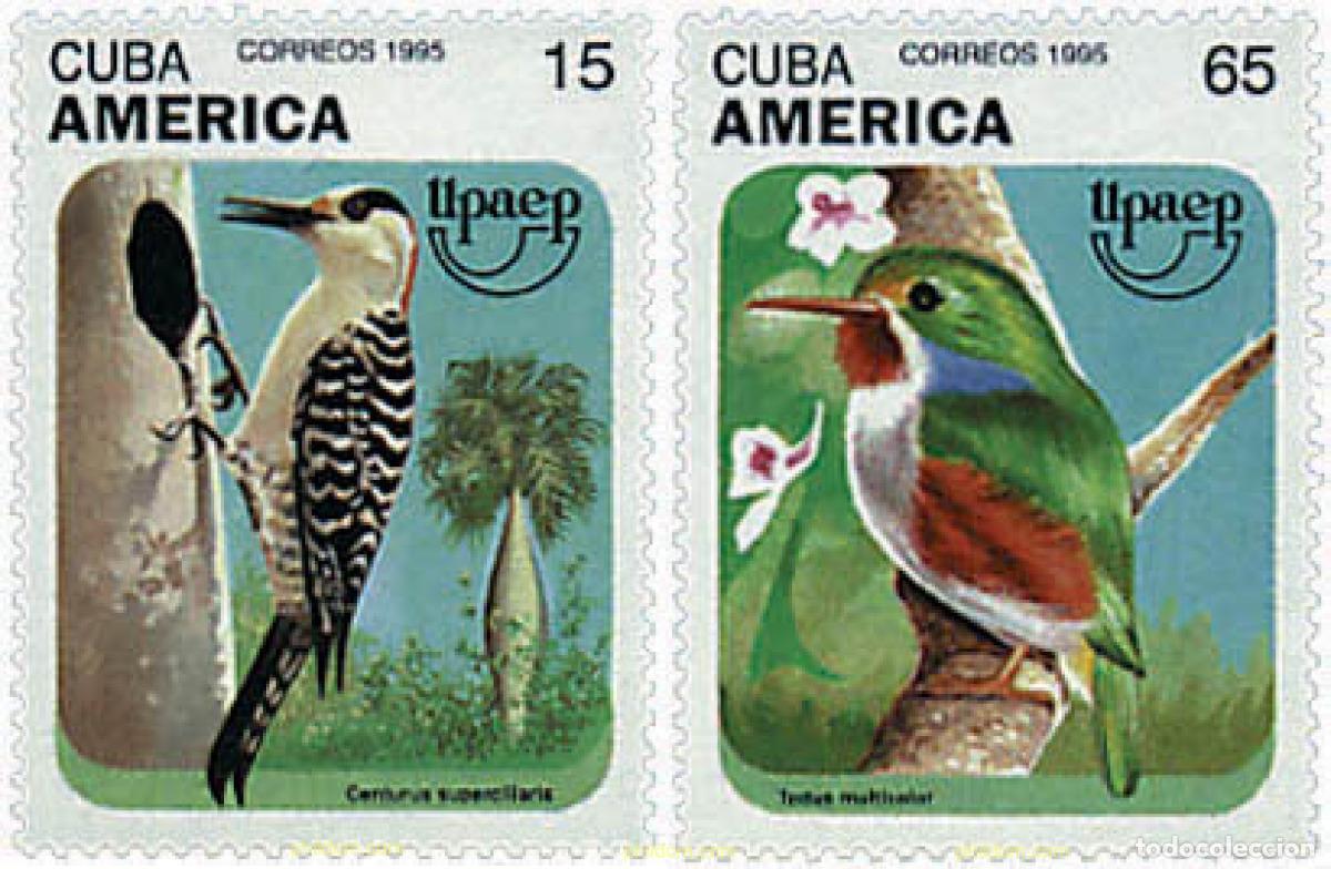 Sellos: 32879 MNH CUBA 1995 AMERICA-UPAEP 1995 - DEFENSA DEL MEDIO AMBIENTE