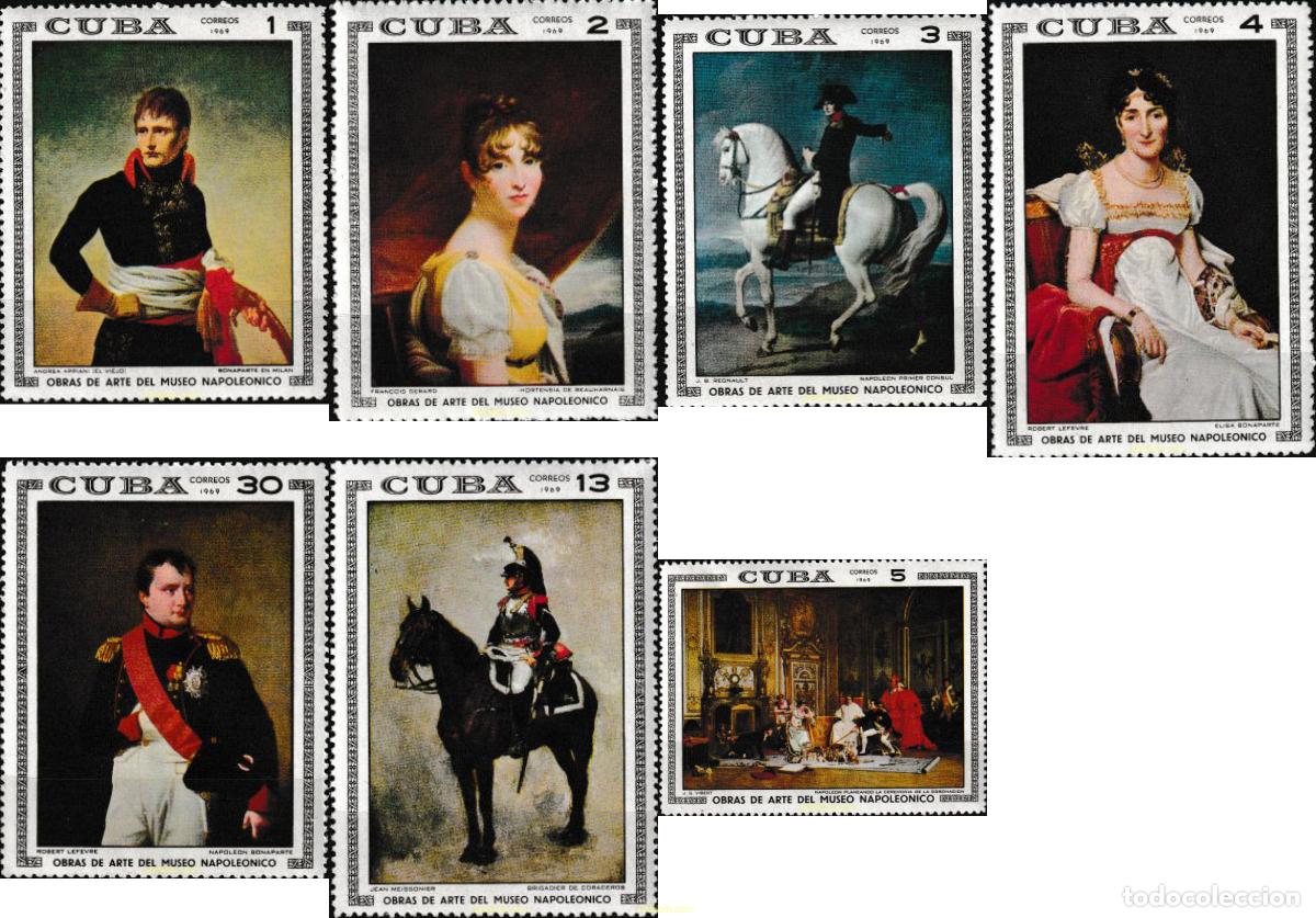 Sellos: 30295 MNH CUBA 1969 PINTURAS DEL MUSEO NACIONAL
