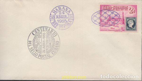 Sellos: 660479 MNH CUBA 1955 CENTENARIO DEL SELLO