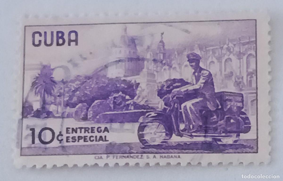 Sellos: Sellos Cuba 1960, Entrega especial. edifil 824