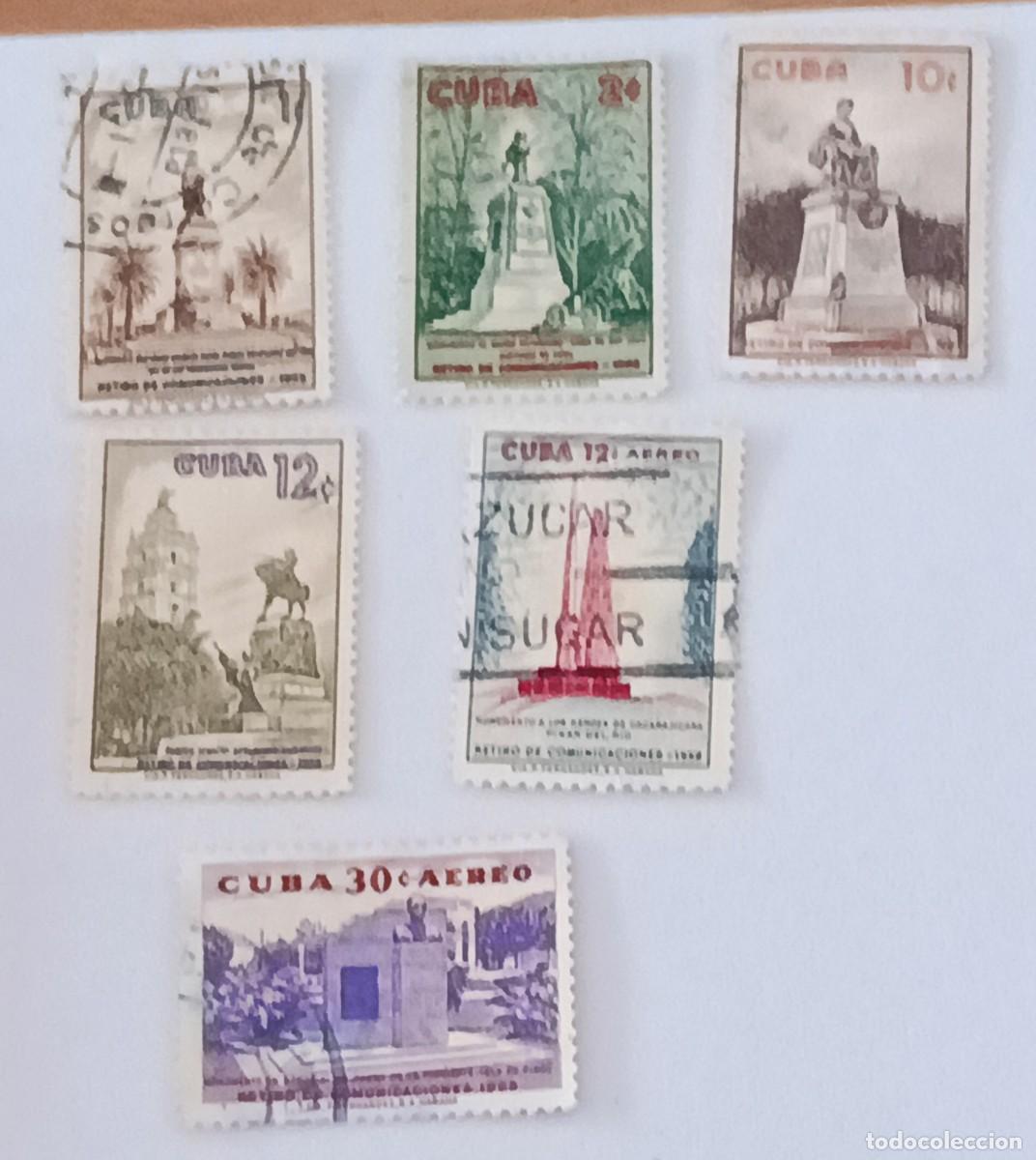 Sellos: Sellos Cuba 1960, Retiro de Comunicaciones. Edifil 814/817, 819/820