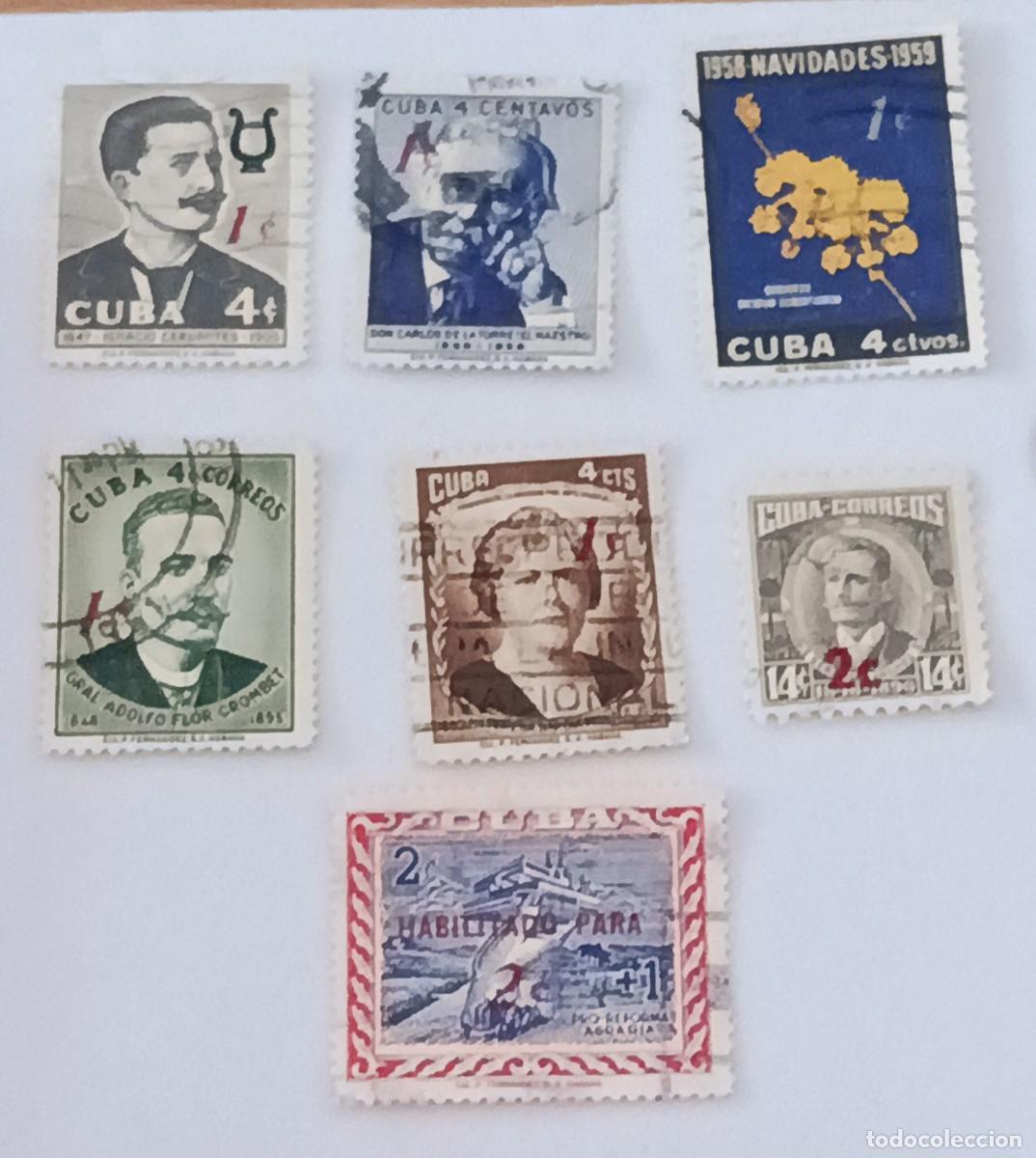 Sellos: Sellos Cuba 1960, Sellos habilitados.
