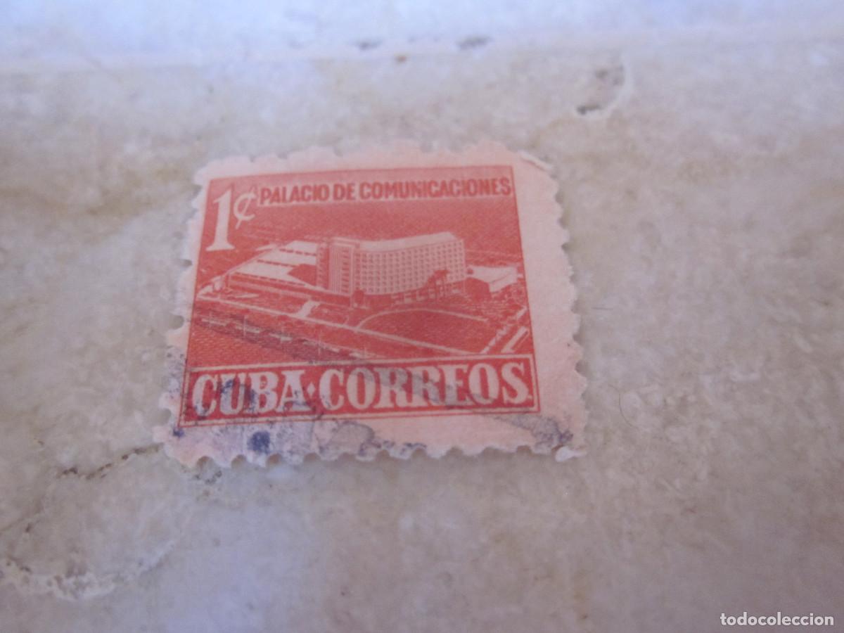 Sellos: SELLO 1 CENTAVO CUBA CORREOS - PALACIO DE COMUNICACIONES