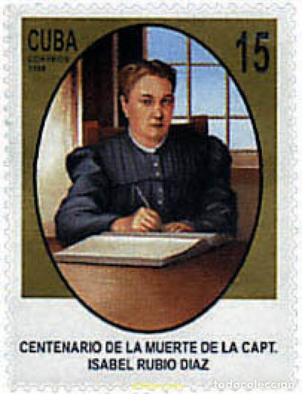 Sellos: 204756 MNH CUBA 1998 CENTENARIO DE LA MUERTE DE ISABEL RUBIO DIAZ