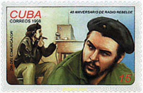 Sellos: 56964 MNH CUBA 1998 40 ANIVERSARIO DE RADIO REBELDE