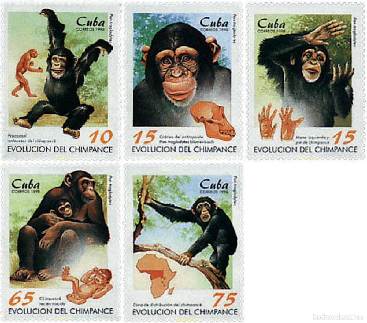 Sellos: 40394 MNH CUBA 1998 EL CHIMPANCE