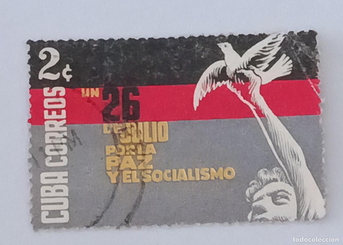 Sellos: Sellos Cuba 1961. Conmemoraci&oacute;n del 26 de Julio. edifil 882