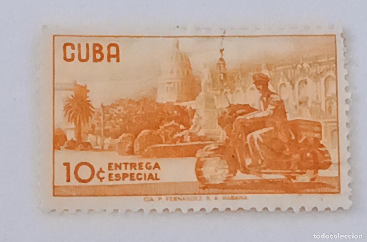 Sellos: Sellos Cuba 1961. Entrega especial. edifil 881