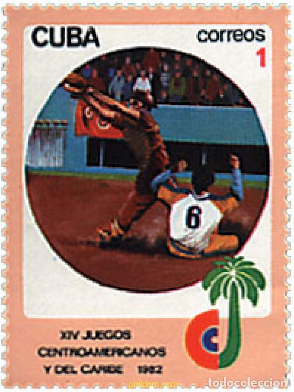 Sellos: 354761 MNH CUBA 1982 14 JUEGOS DEPORTIVOS CENTROAMERICANOS.