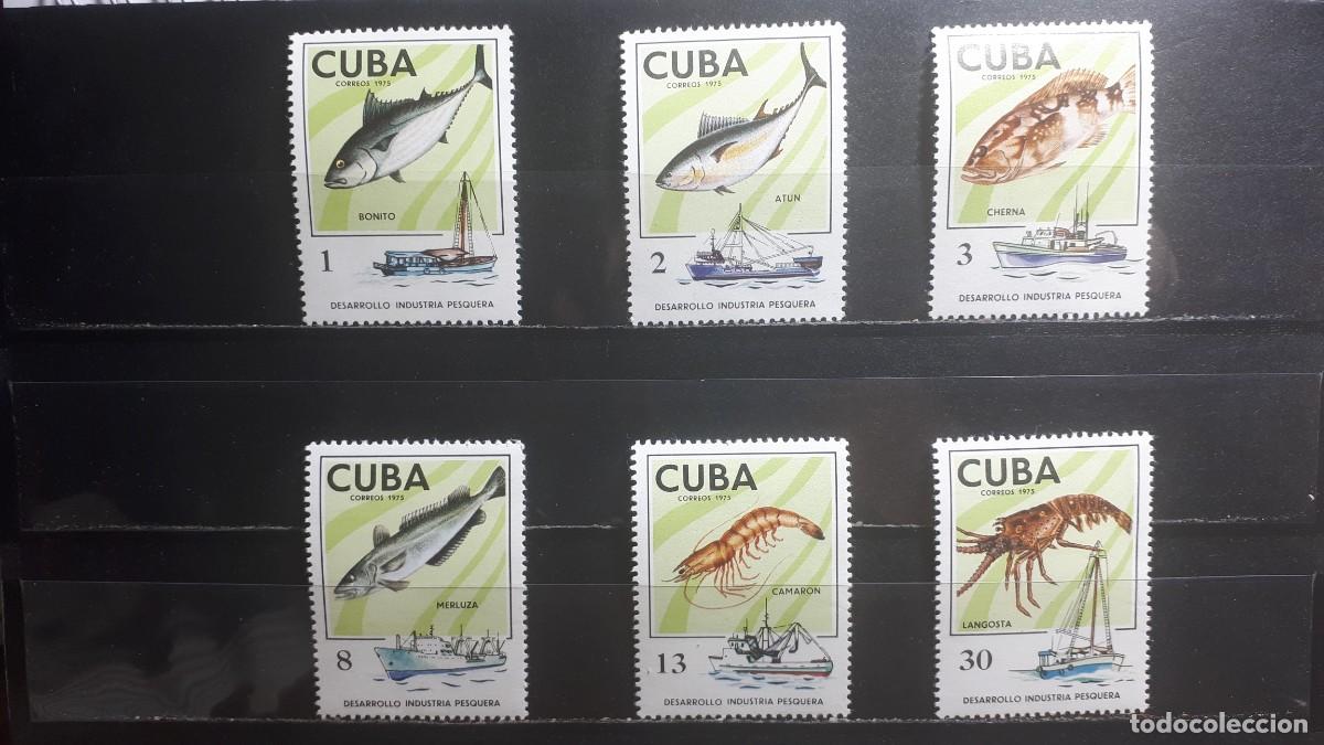 Sellos: CUBA. A&Ntilde;0 1975. **. YVERT 1827/32
