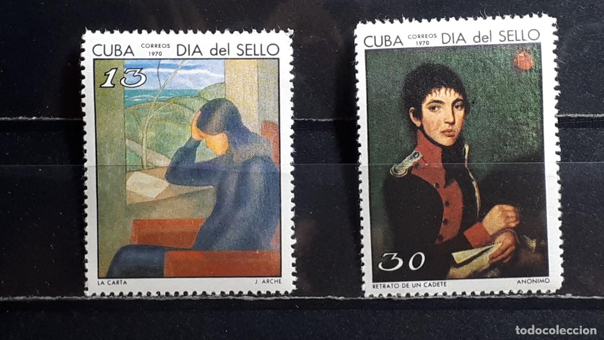 Sellos: CUBA. A&Ntilde;0 1970. **. YVERT 1395/6