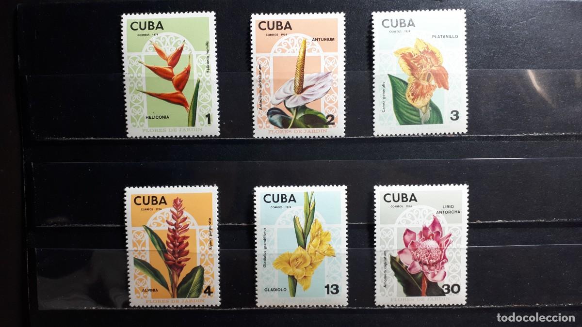 Sellos: CUBA. A&Ntilde;0 1974. **. YVERT 1779/84