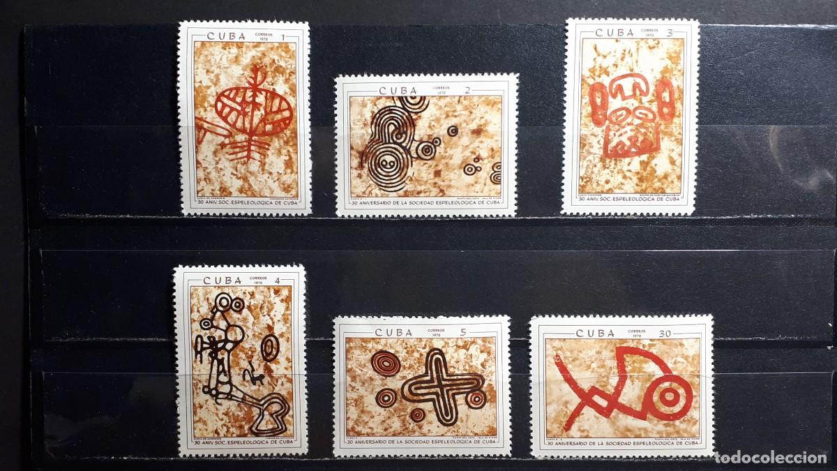 Sellos: CUBA. A&Ntilde;0 1970. **. YVERT 1383/9