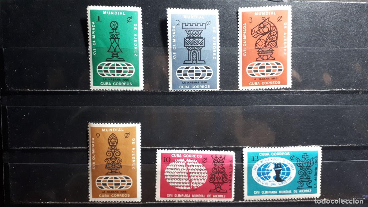 Sellos: CUBA. A&Ntilde;0 1966. **. YVERT 1030/5. Cpta