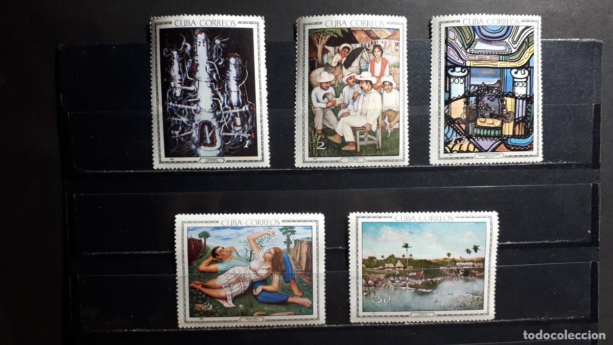 Sellos: CUBA. A&Ntilde;0 1967. **. YVERT 1086/90. Cpta