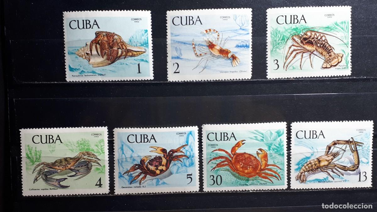 Sellos: CUBA. A&Ntilde;0 1968. **. YVERT 1275/81. Cpta